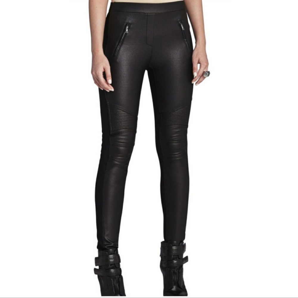 🆕️BCBG Maxazria Kalin Motorcycle Leggings